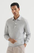 Brunello Cucinelli Cashmere knit polo shirt