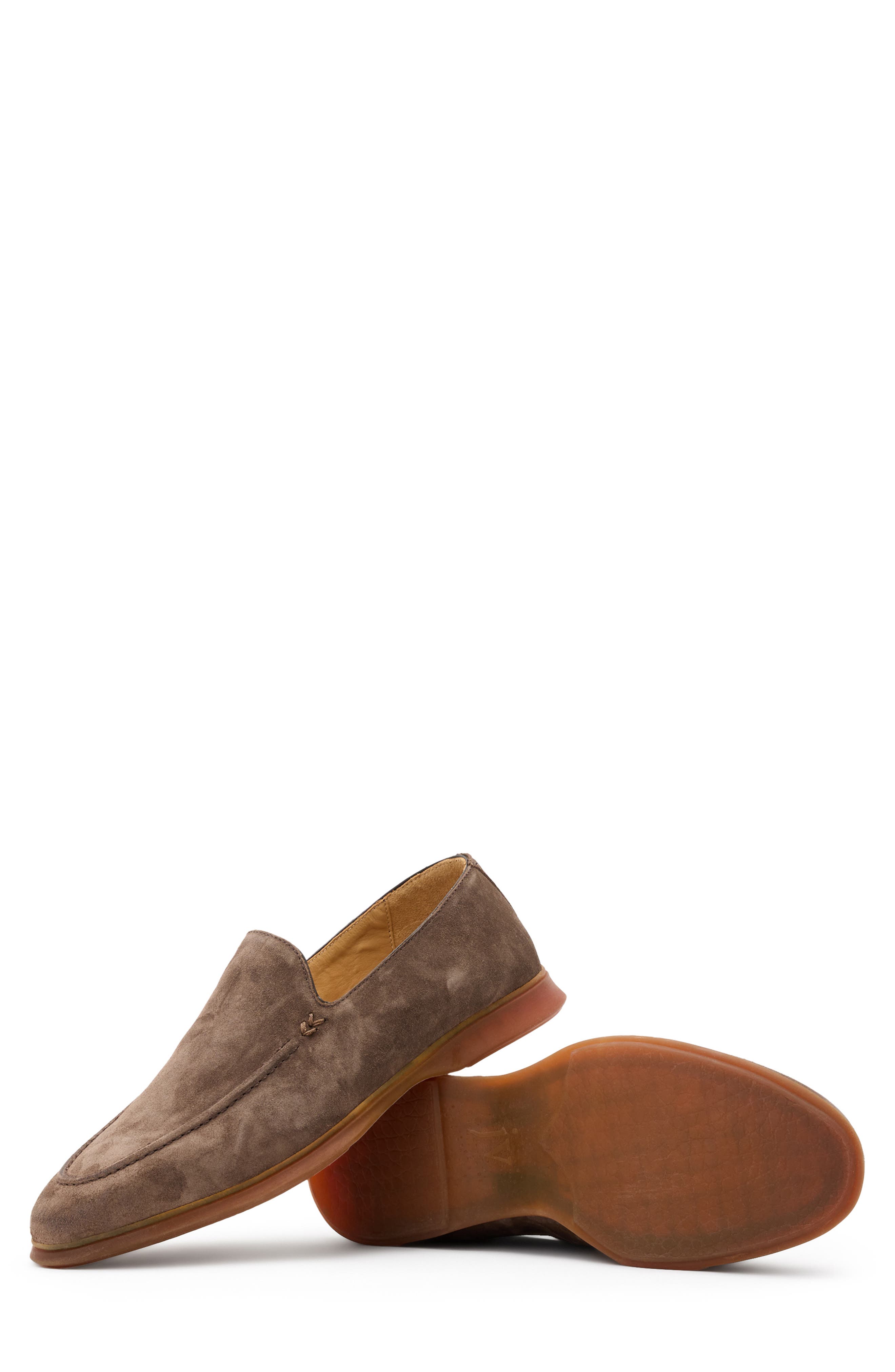 John Varvatos Thompson Venetian Loafer, Alternate, color, Chocolate