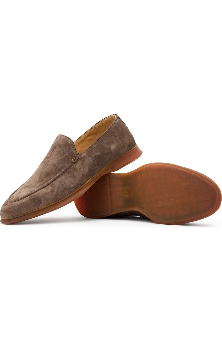 John Varvatos Thompson Venetian Loafer, Alternate, color, Chocolate