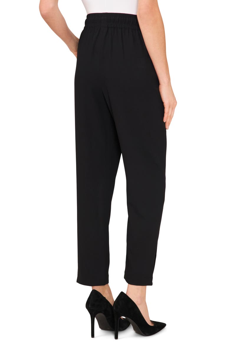CeCe Slit Hem Slim Ankle Drawstring Pants, Alternate, color, 