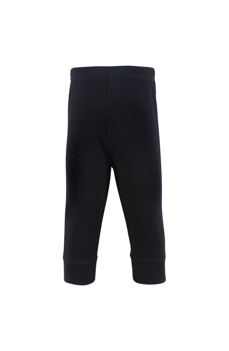 Hudson Baby Cotton Legwear for Every Body, Alternate, color, Black Gray Stars