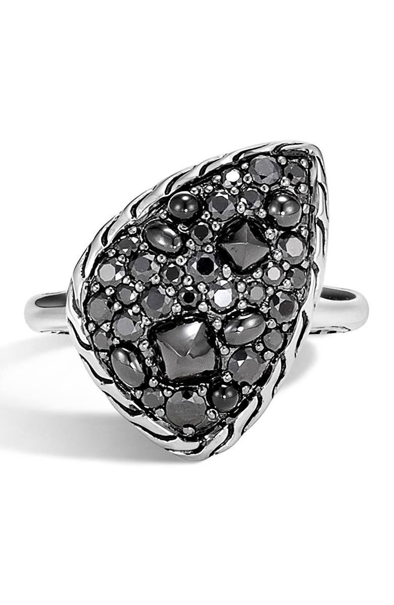 John Hardy Classic Chain Small Stone Ring, Alternate, color, 