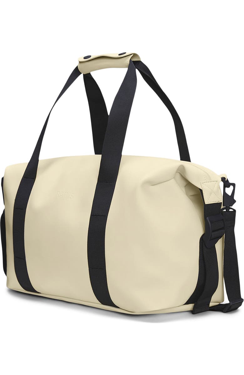 Rains Hilo Waterproof Weekend Bag, Alternate, color, Dune