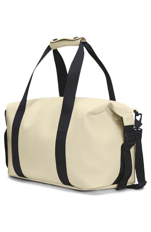 Rains Hilo Waterproof Weekend Bag In Sand