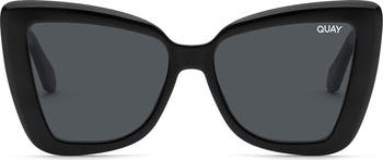 QUAY Chain Reaction 48mm Cat Eye Sunglasses | Nordstrom display picture 3