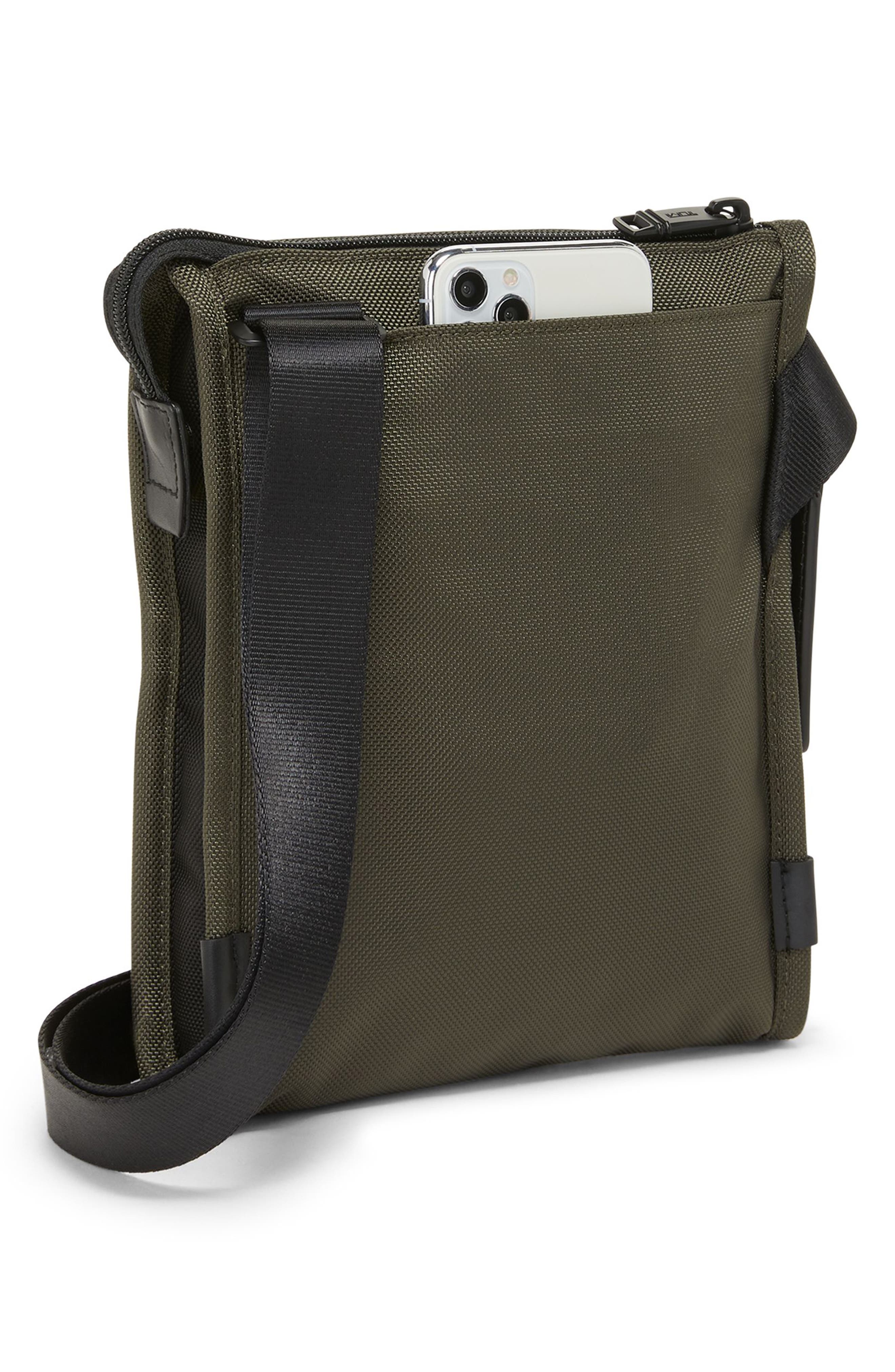 TUMI Alpha Small Ballistic Nylon Crossbody Bag, Alternate, color, 