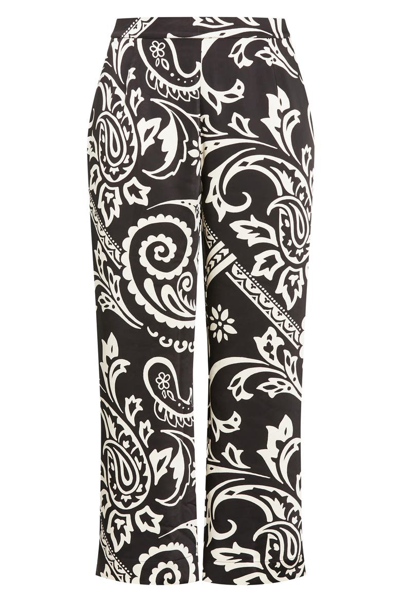 Belen Print Pull-On Pants, Alternate, color, PAISLEY