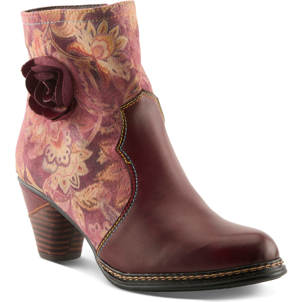 L'artiste By Spring Step Naima Bootie In Multi