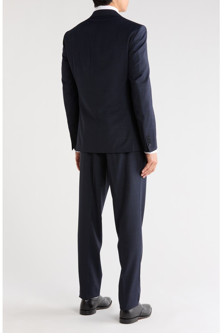Kids' Two Button Suit Set, Alternate, color, NAVY