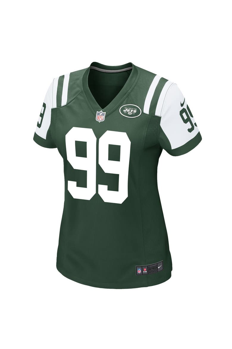 Women's Nike Mark Gastineau Green New York Jets Retired Game Jersey, Alternate, color, Green