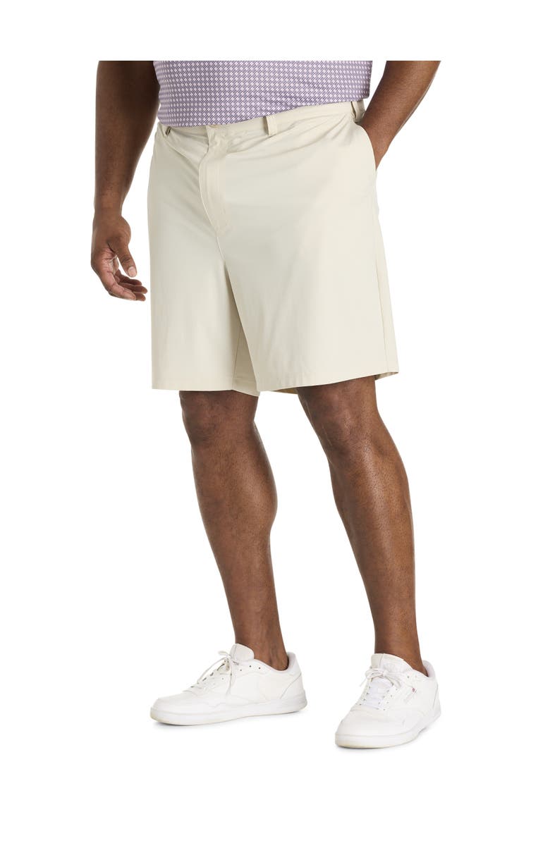 Reebok Big & Tall Golf Performance Shorts, Main, color, Sport Beige