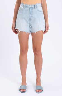 DAZE The Knockout High Waist Cutoff Denim Shorts