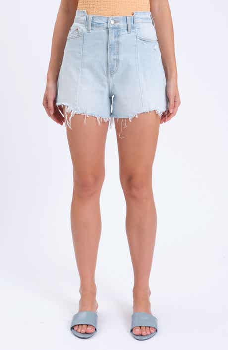 DAZE The Knockout High Waist Cutoff Denim Shorts