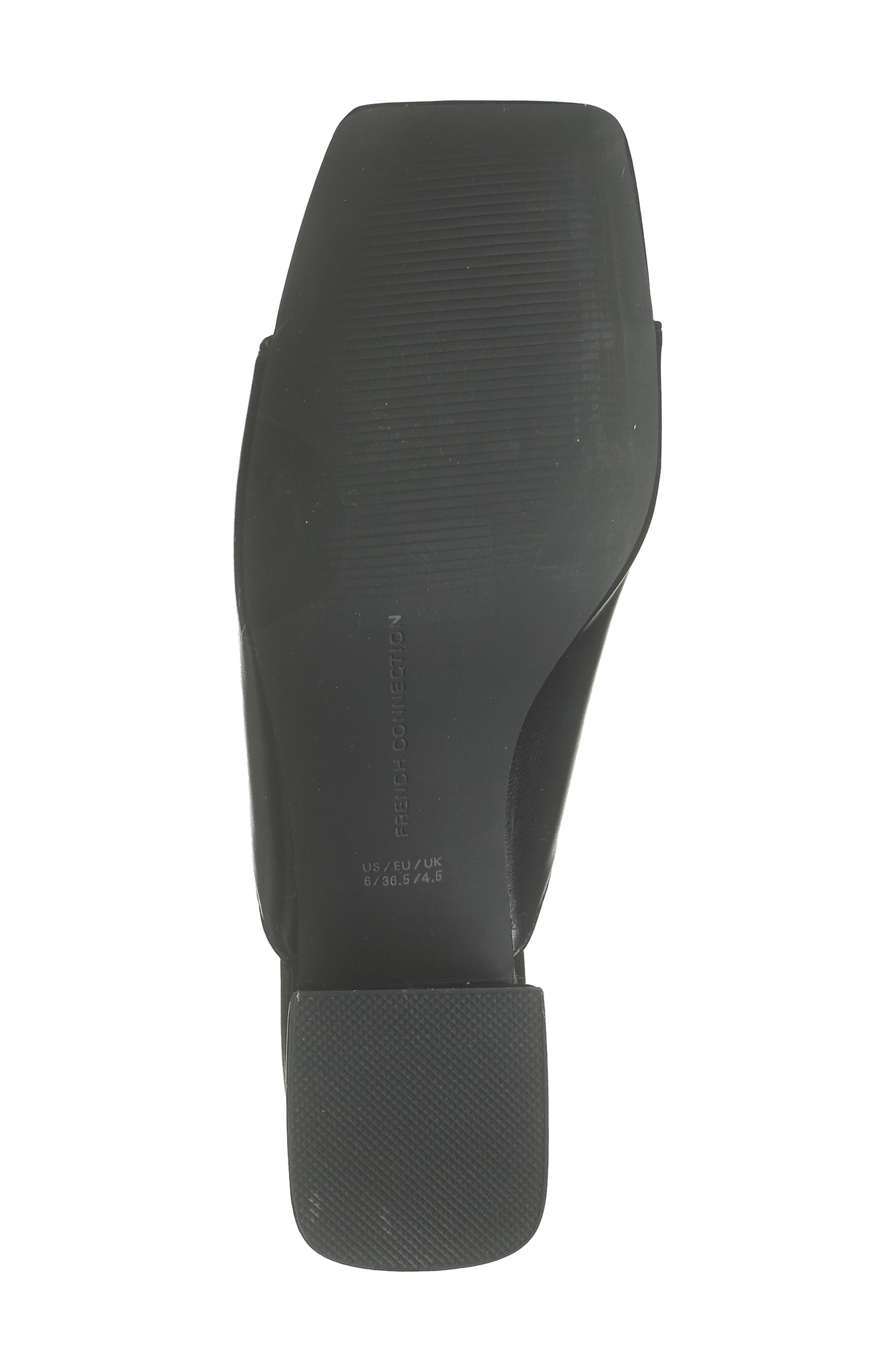 French Connection Dinner Block Heel Slide Sandal, Alternate, color, 