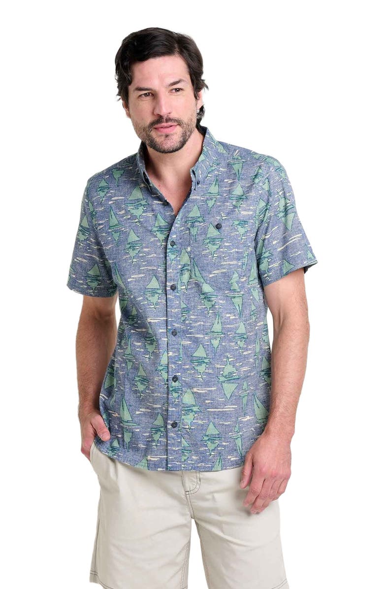 Toad & Co Mattock Short Sleeve Shirt, Main, color, 
