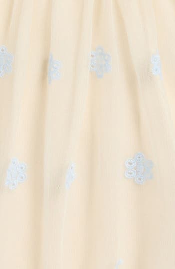 Kids' Anna Embroidered Overlay Party Dress