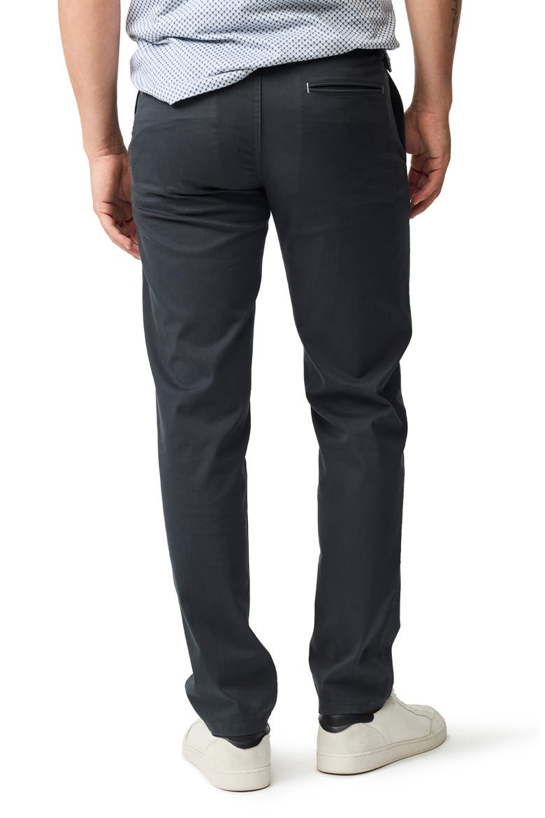 Thomas Road Stretch Cotton Flat Front Chinos, Alternate, color, COAL