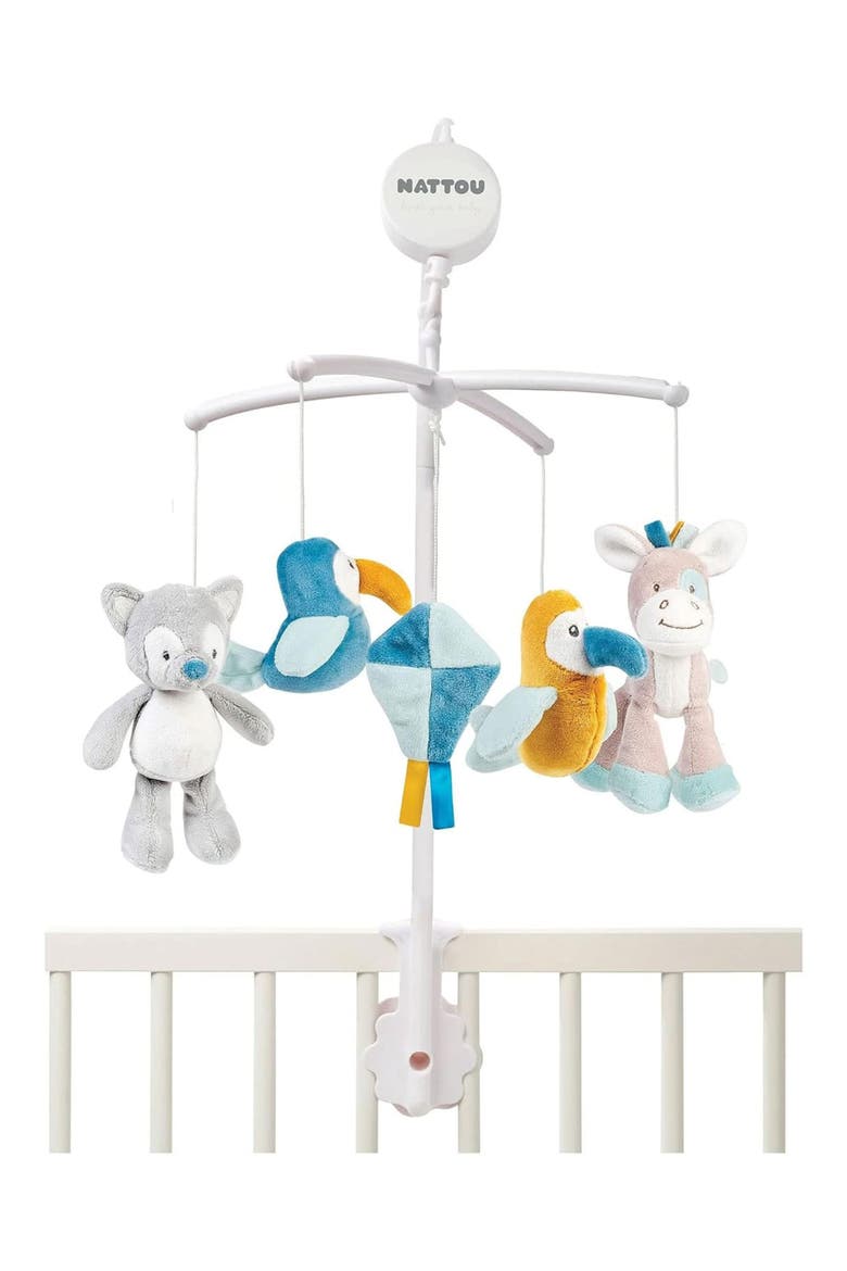Tim & Tiloo Musical Crib Mobile, Main, color, MULTI