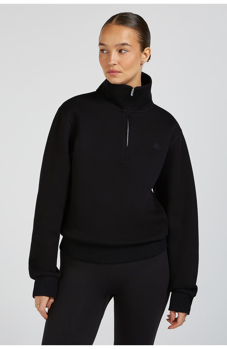 4TH ARQ Levi Jersey Half-Zip Sweatshirt, Main, color, 