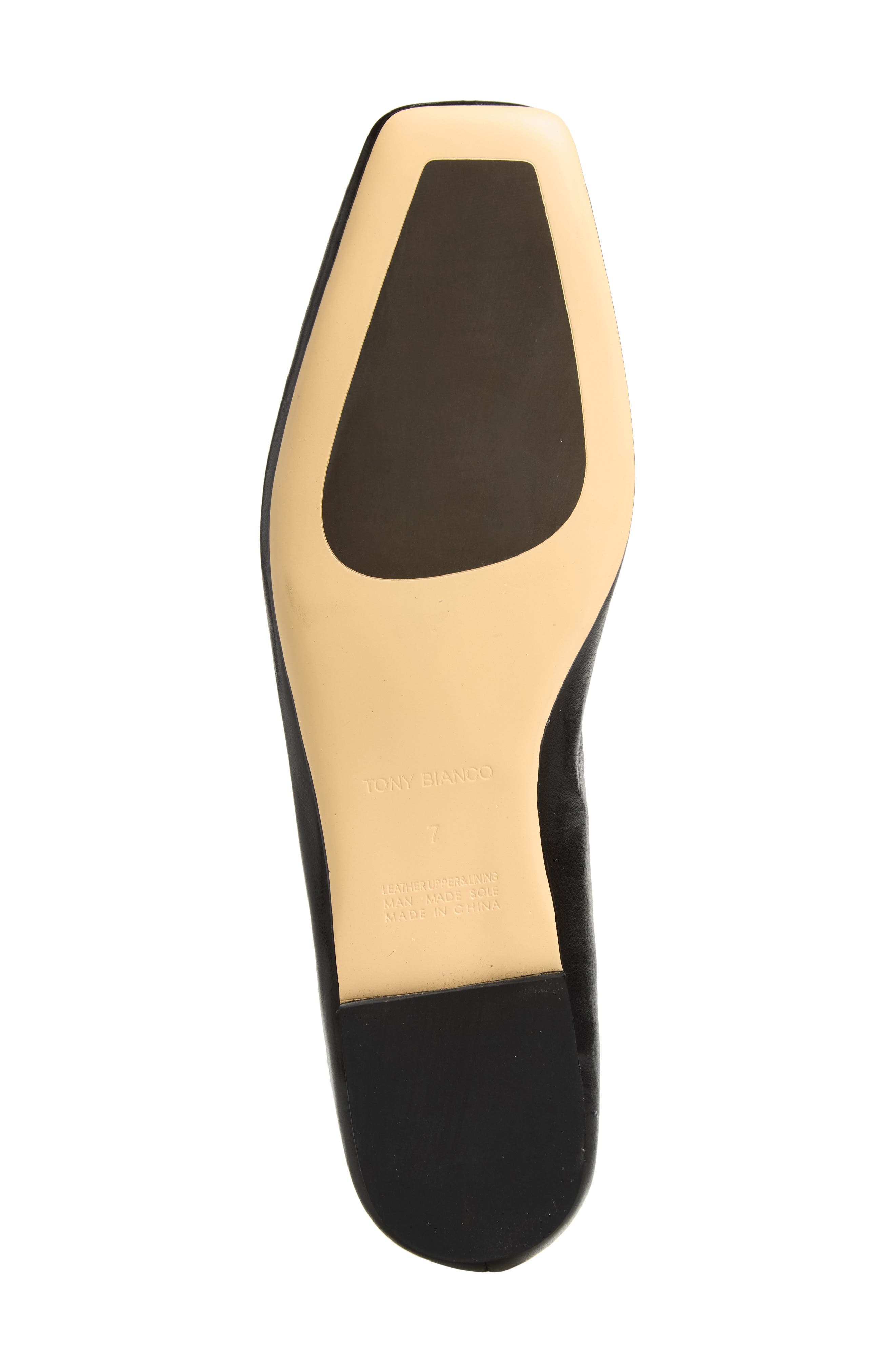 Tony Bianco Brash Flat, Alternate, color, Black Vintage