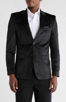 SOUL OF LONDON Velvet Textured Sport Coat