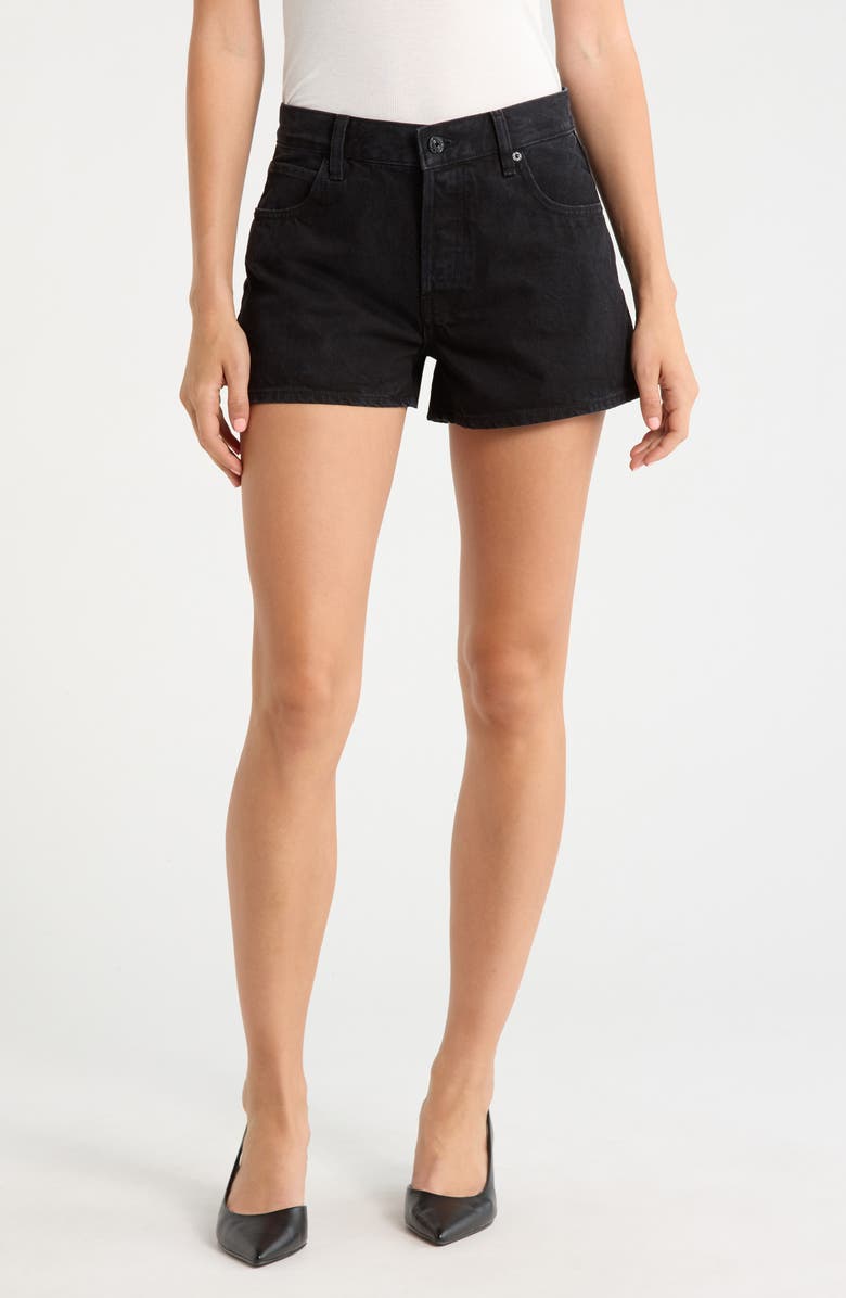 FRAME The Hang Denim Shorts, Main, color, Axiom
