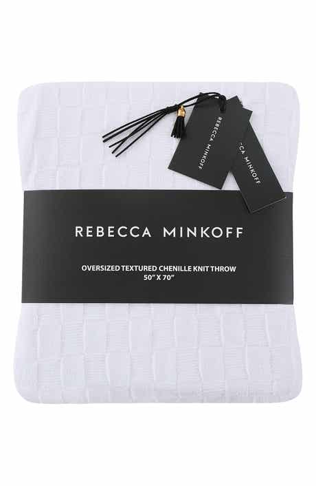 Rebecca Minkoff Chenille Throw Blanket