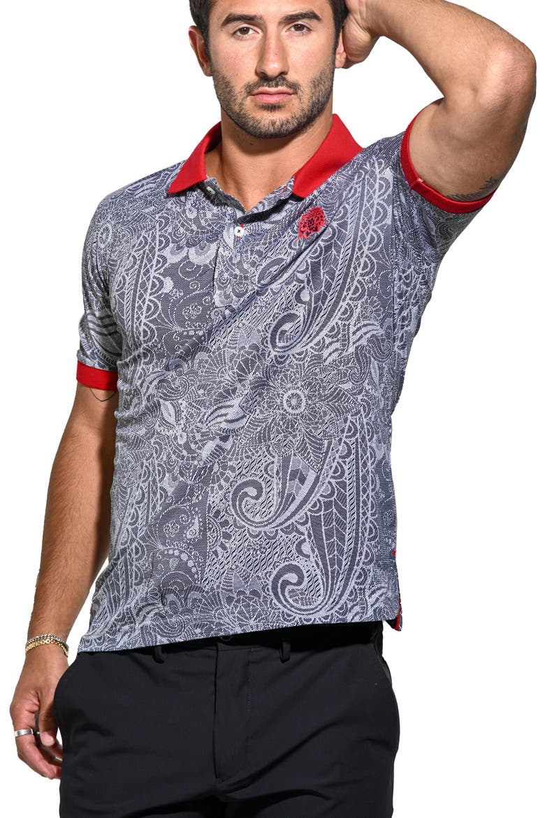 Mozart Static Polo, Alternate, color, GREY