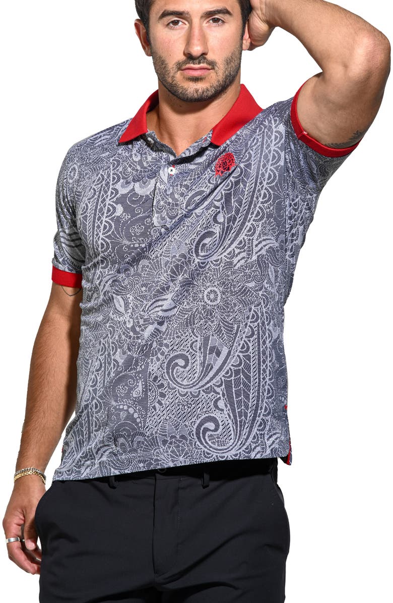 Maceoo Mozart Static Polo, Alternate, color, Grey