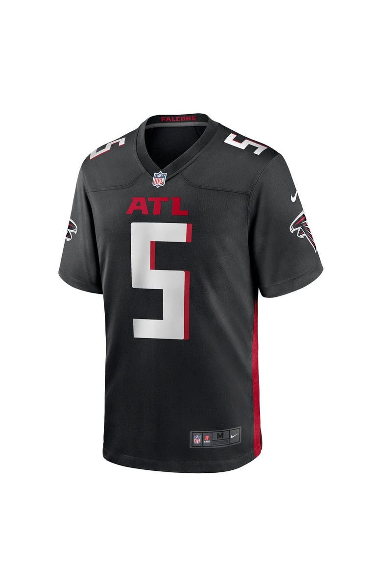 Nike Men's Nike Drake London Black Atlanta Falcons Player Game Jersey, Alternate, color, Black