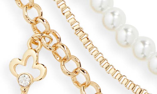 Bp. Layered Charm Necklace In Gold