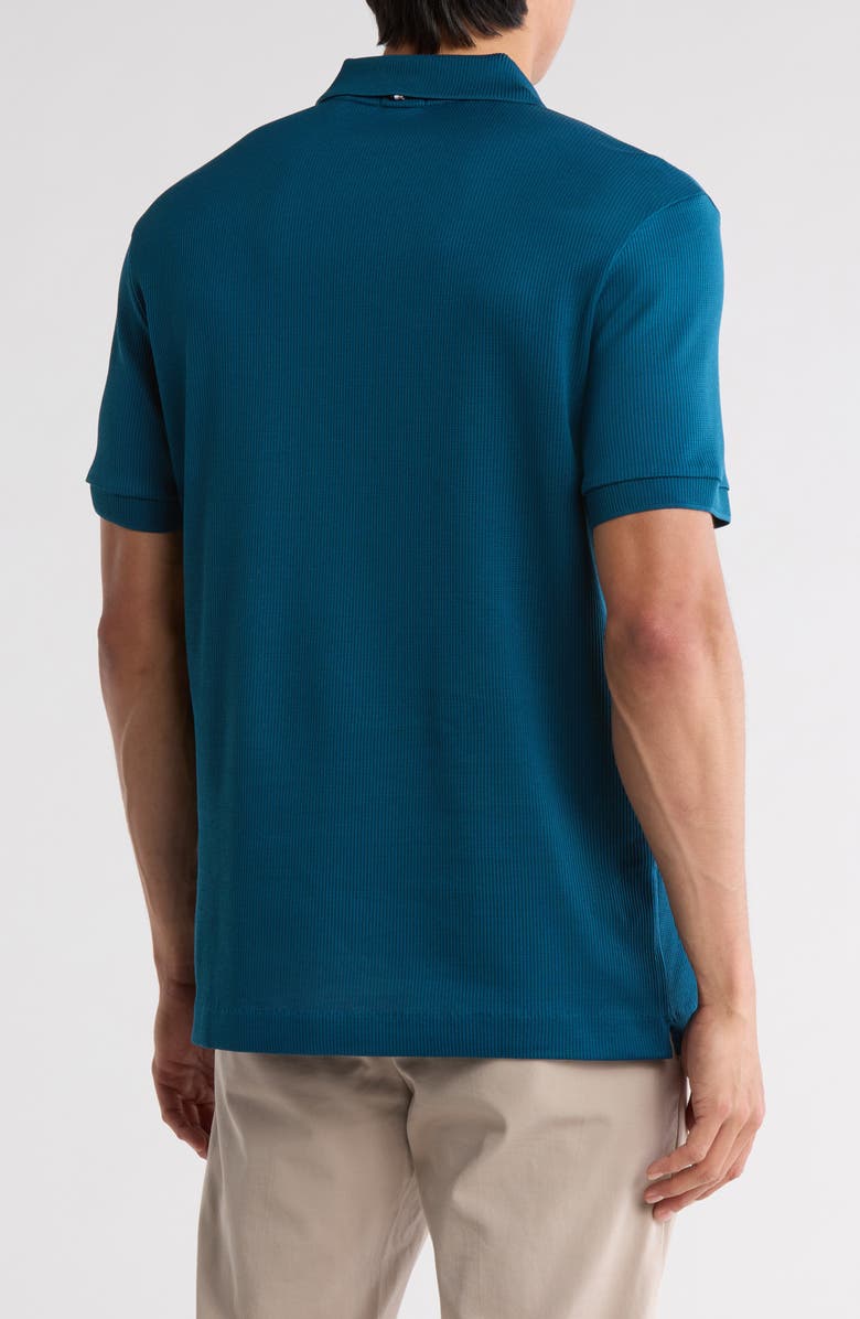 BOSS Parlay Cotton Polo, Alternate, color, Open Blue