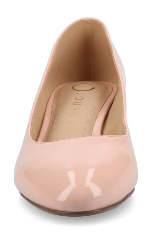 JOURNEE COLLECTION JOURNEE COLLECTION SAARII BLOCK HEEL PUMP 