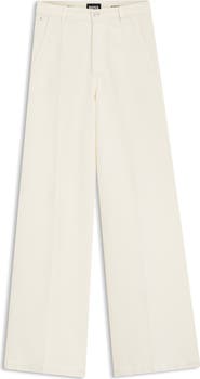 BOSS Essential High Waist Wide Leg Jeans