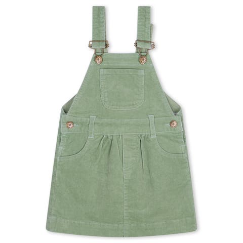 Corduroy Overall Dress