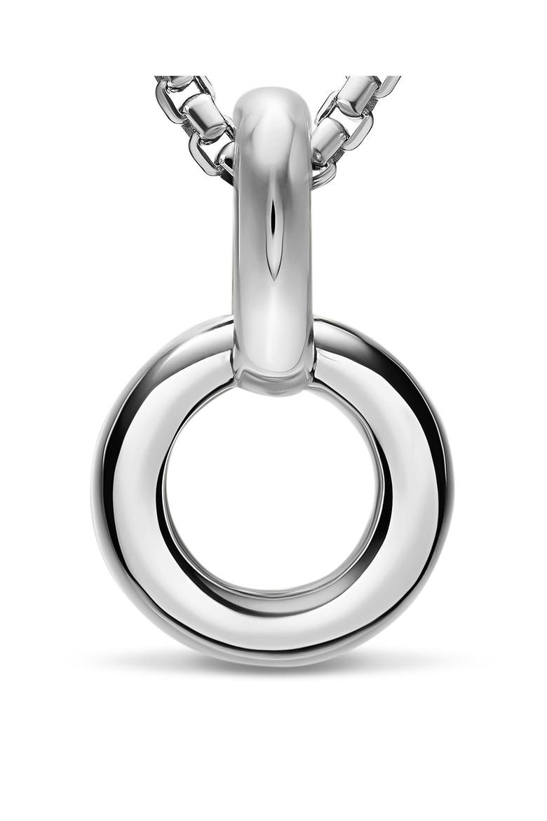 Amulet Holder in Sterling Silver, 20.3mm, Alternate, color, SILVER