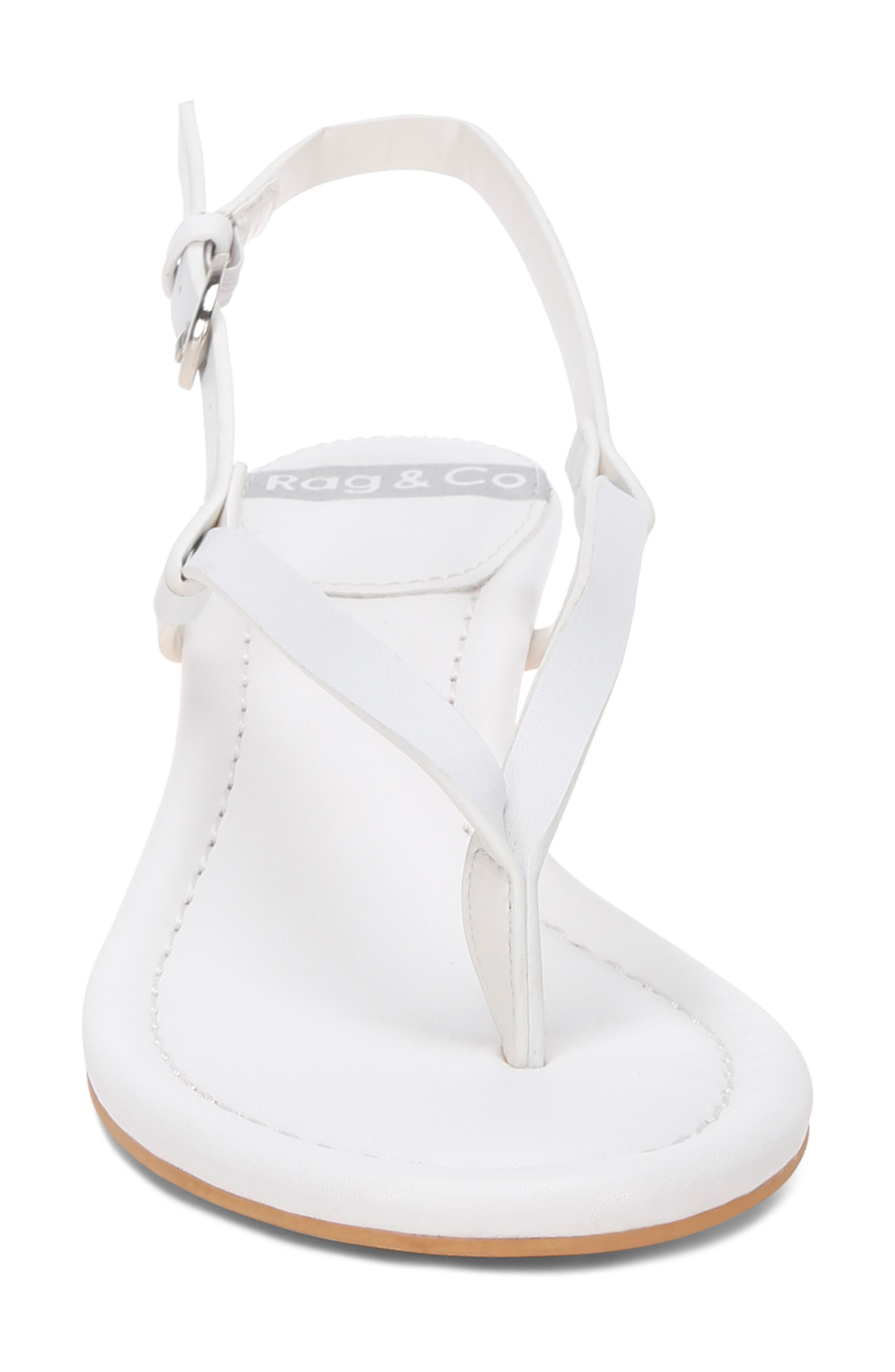 Brisbou Leather Sandal, Alternate, color, WHITE