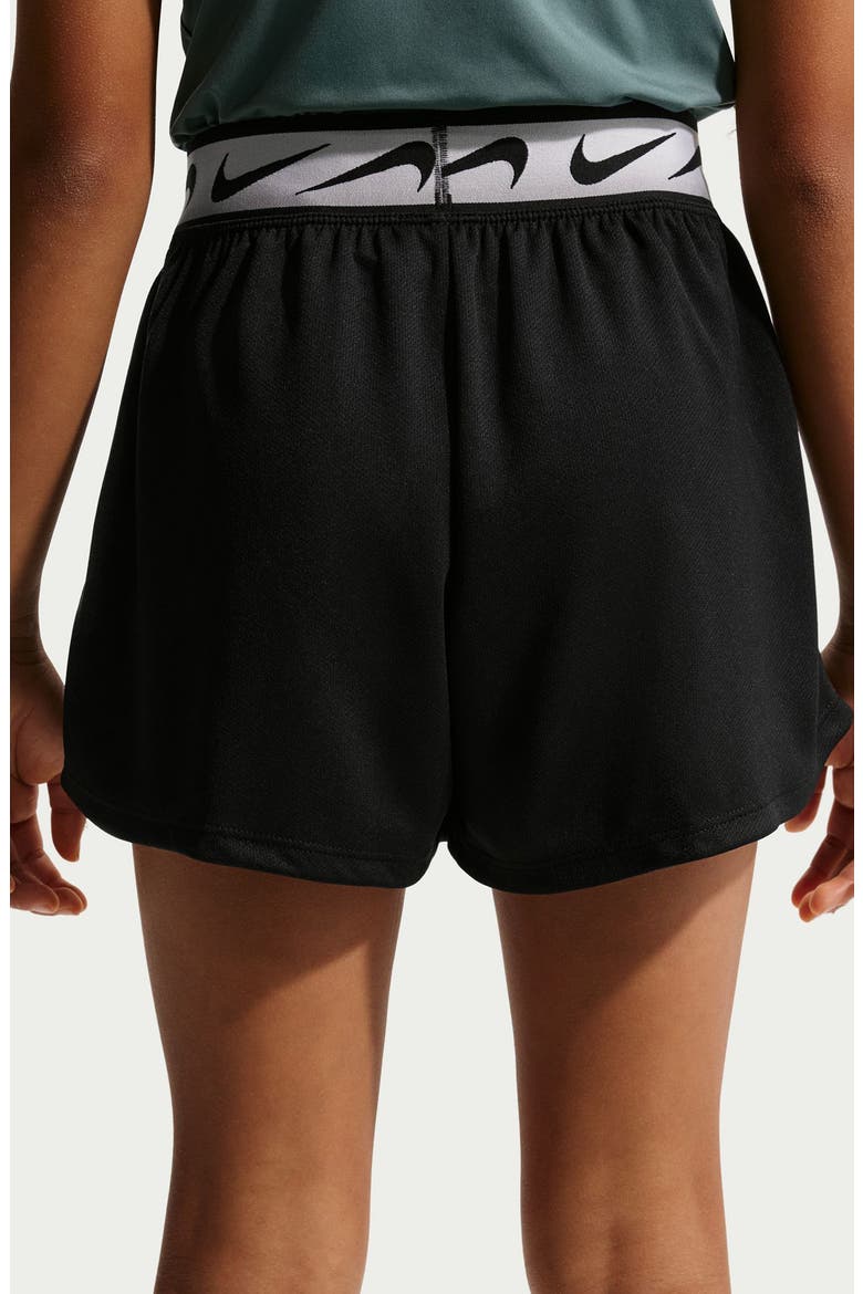 Kids' Dash Dri-FIT Shorts, Alternate, color, BLACK/ SMOKE GREY/ WHITE