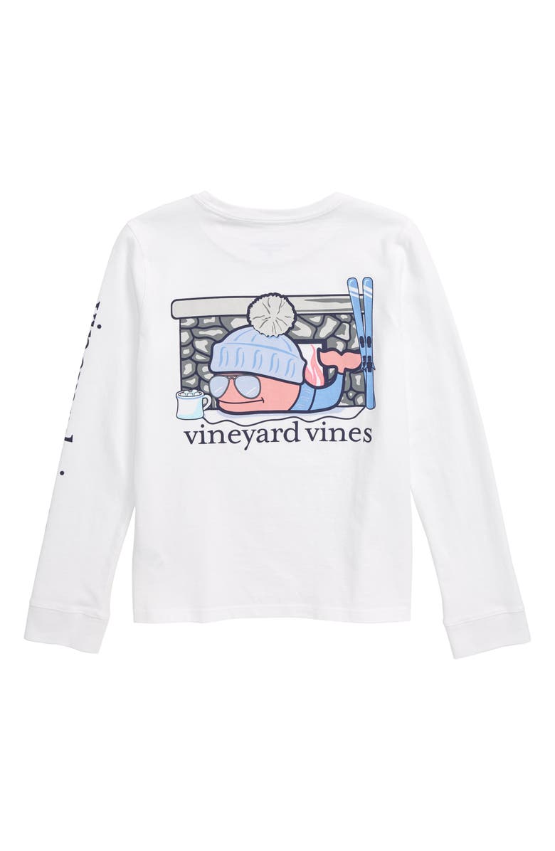 vineyard vines Aprés Ski Whale Pocket Tee, Alternate, color, 