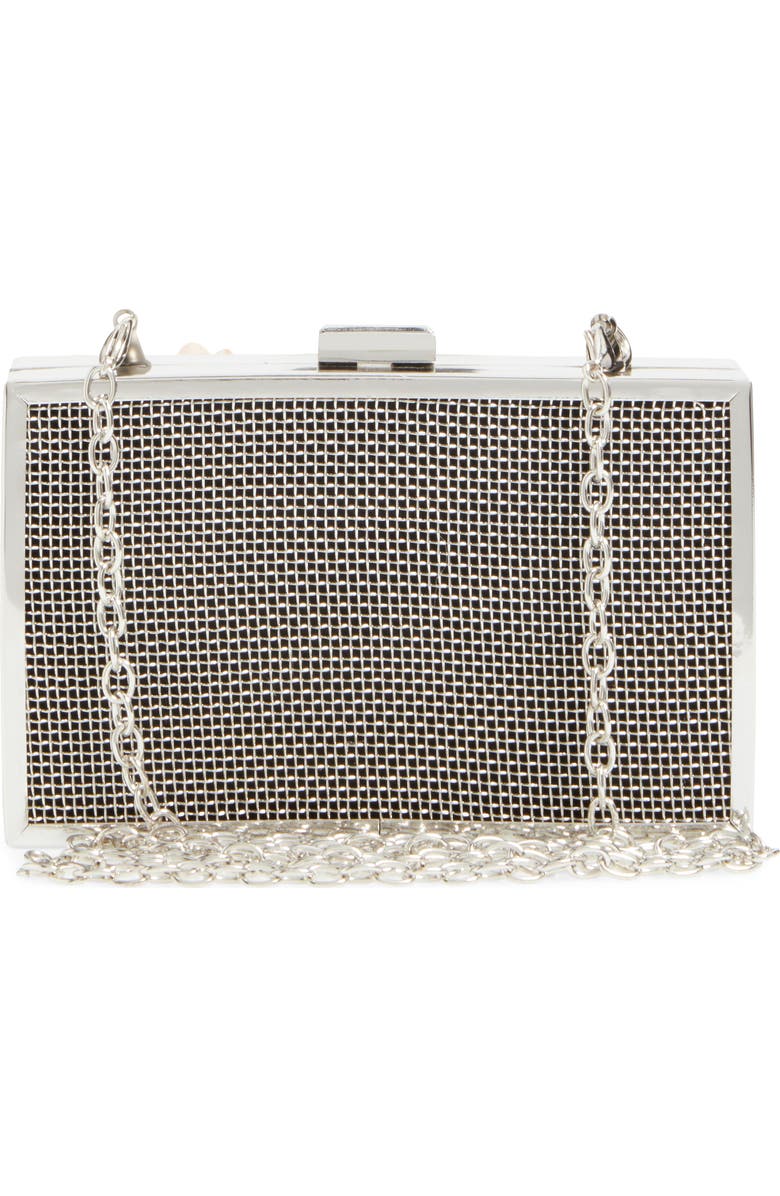 Sondra Roberts 3D Flower Box Clutch, Alternate, color,