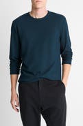 Vince Pima Cotton Piqué Long Sleeve T-Shirt