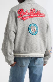 Dolce&Gabbana Fleece Bomber Jacket