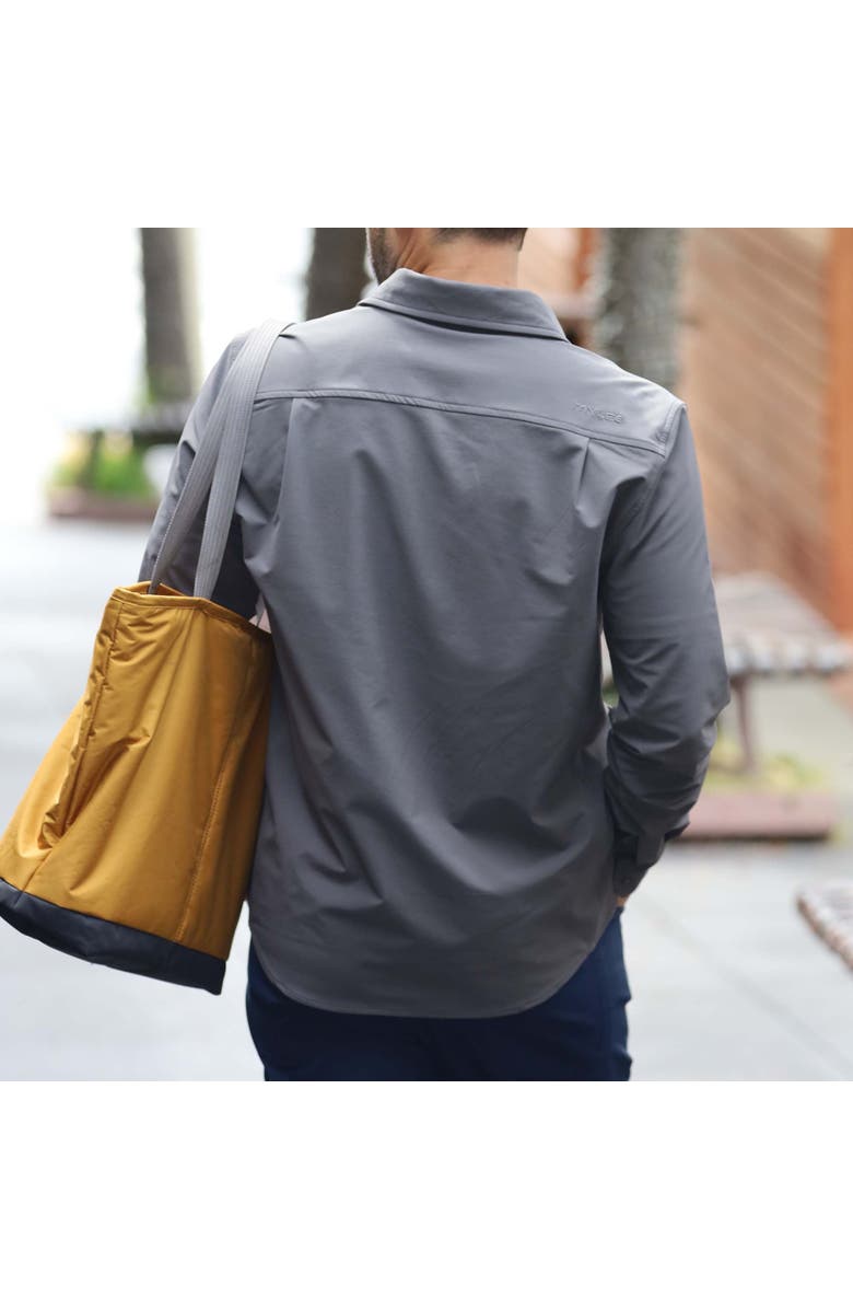 Myles Apparel Everyday Overshirt, Alternate, color, Graphite