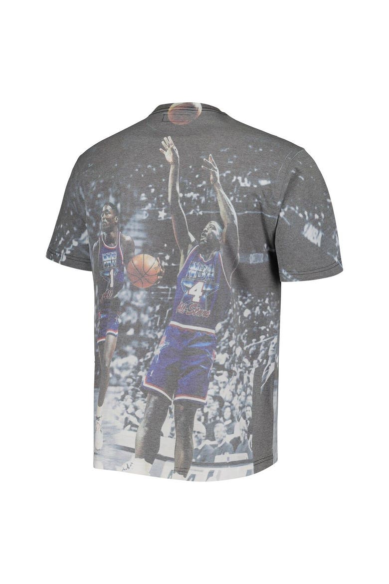 Men's Mitchell & Ness Detroit Pistons Above the Rim Graphic T-Shirt, Alternate, color, Gray