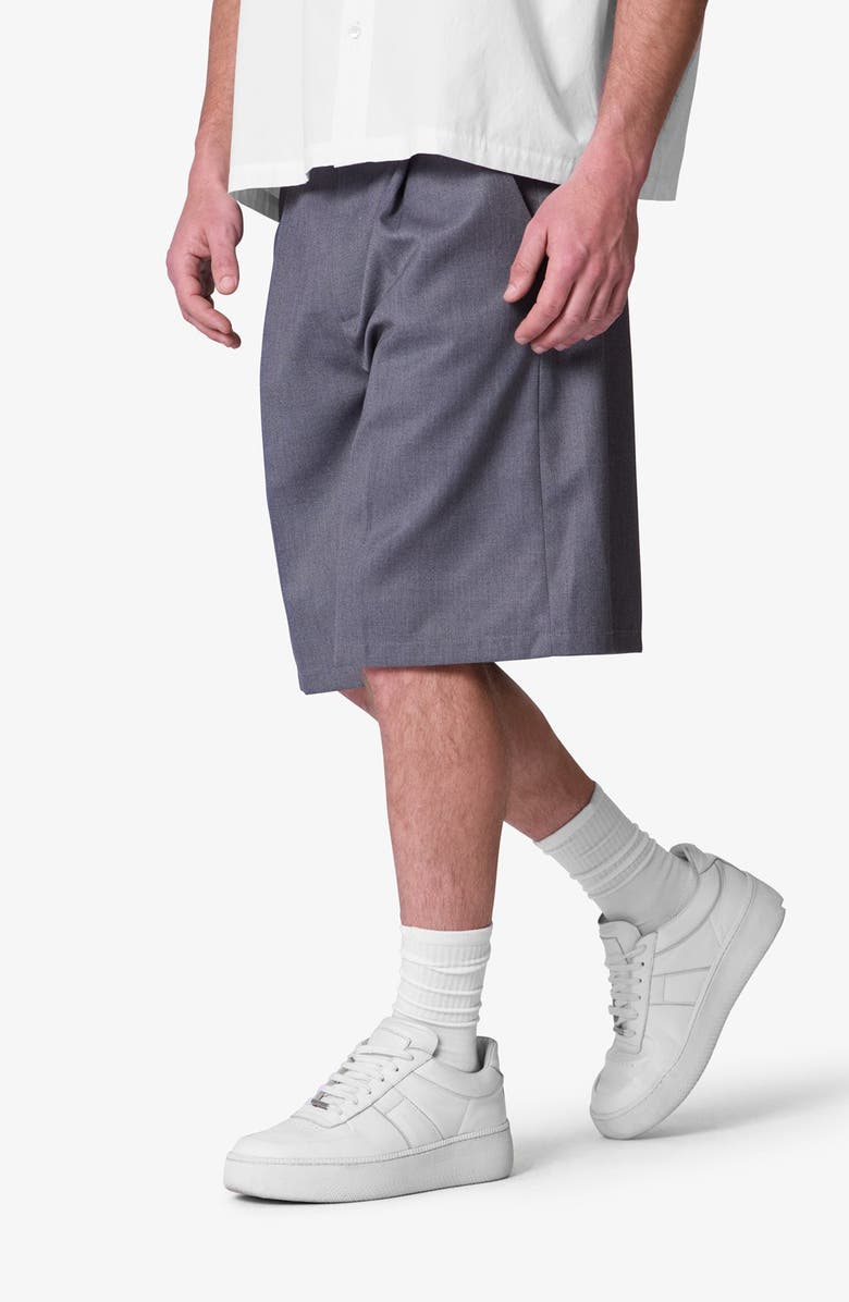 mnml Pleated Baggy Shorts, Alternate, color, 