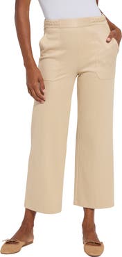 Lysse Hayes Braided Crop Wide Leg Pants