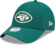 New Era Women's New Era Green New York Jets Simple 9FORTY Adjustable Hat