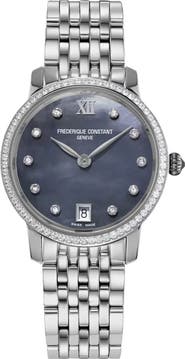 FREDERIQUE CONSTANT Slimline Bracelet Watch, 30mm
