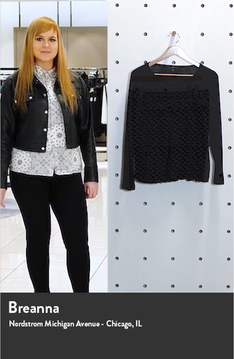 Vintage Ruffle Long Sleeve T-Shirt, sales video thumbnail