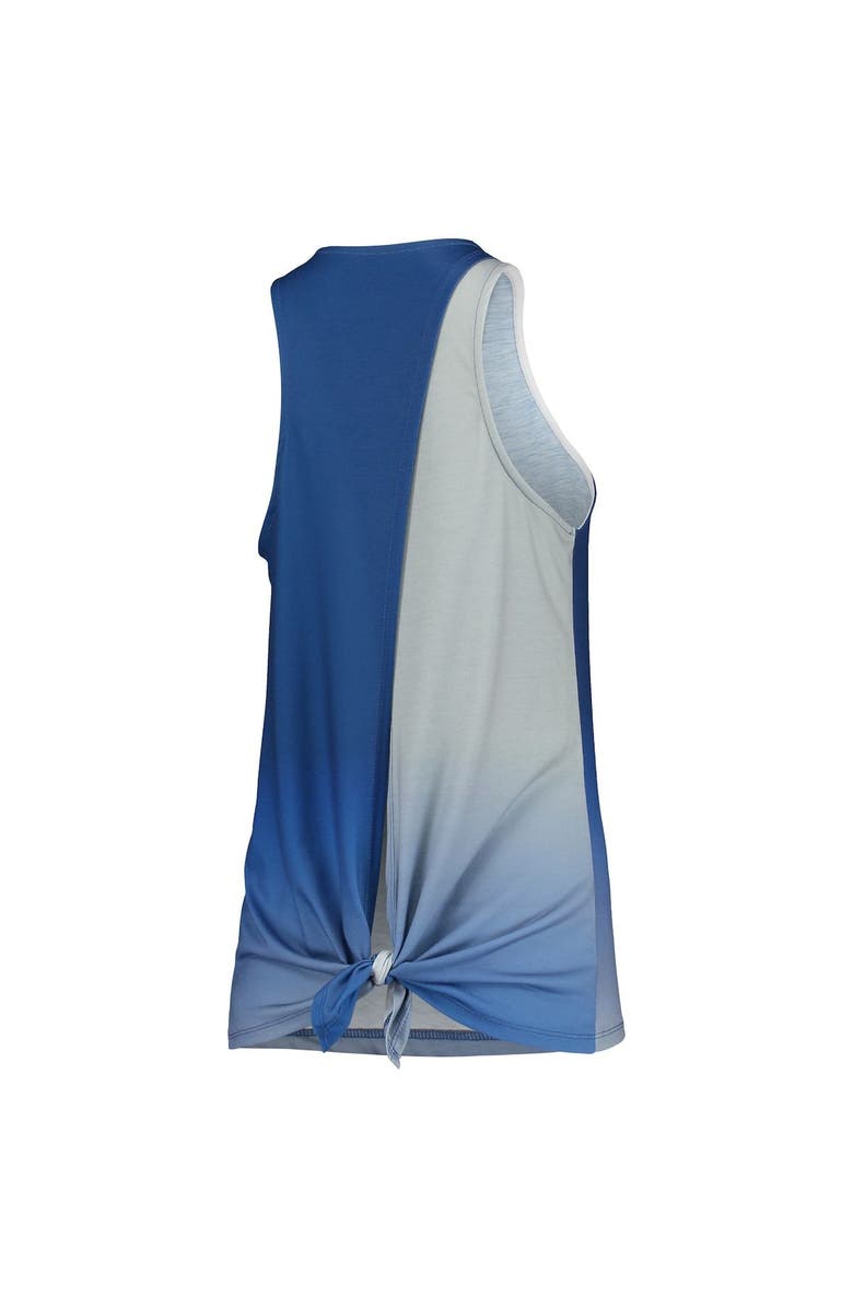 FOCO Women's FOCO Royal Los Angeles Dodgers Gradient Tie-Back Racerback Tank Top, Alternate, color, Royal